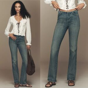 NWT Anthropologie Pilcro Low-Rise Mini Bootcut Jeans Size 29